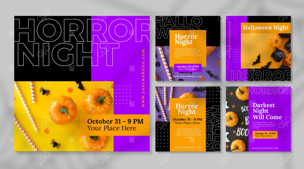 پست‌های اینستاگرام برای هالووین