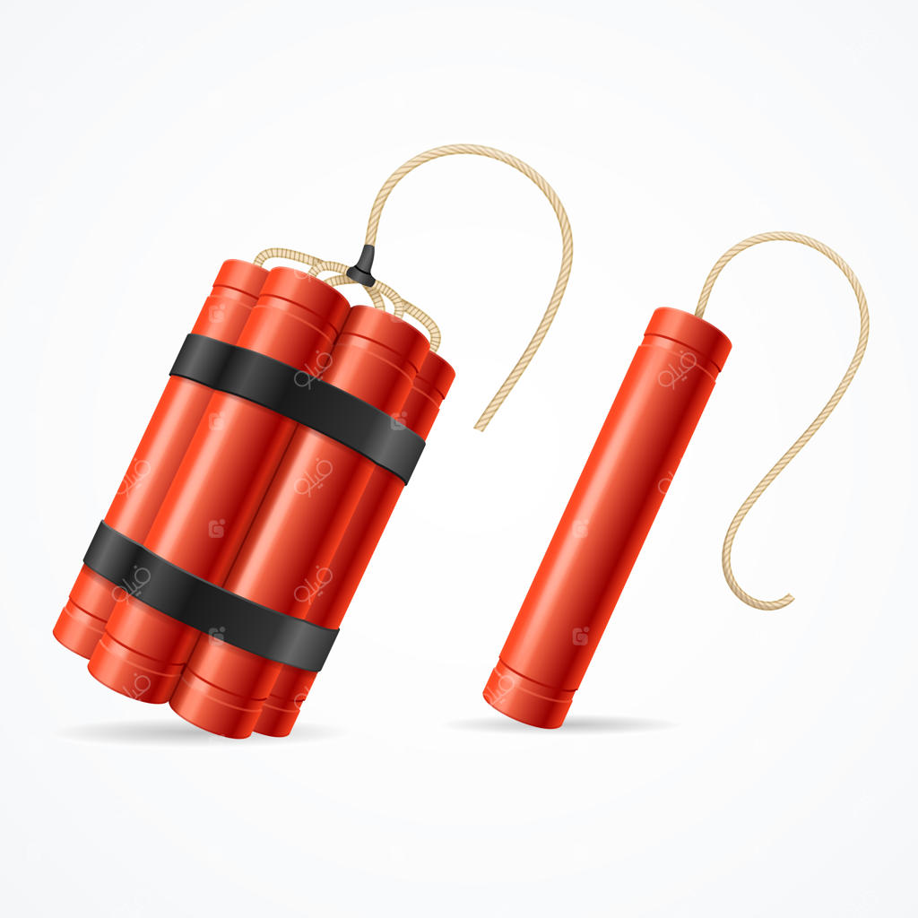 مجموعه بمب و دینامیت‌های انفجاری در انواع مختلف