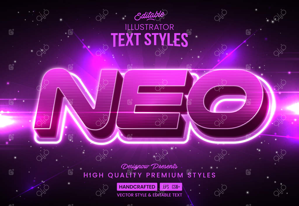 سبک نگارش با تکنولوژی نئون