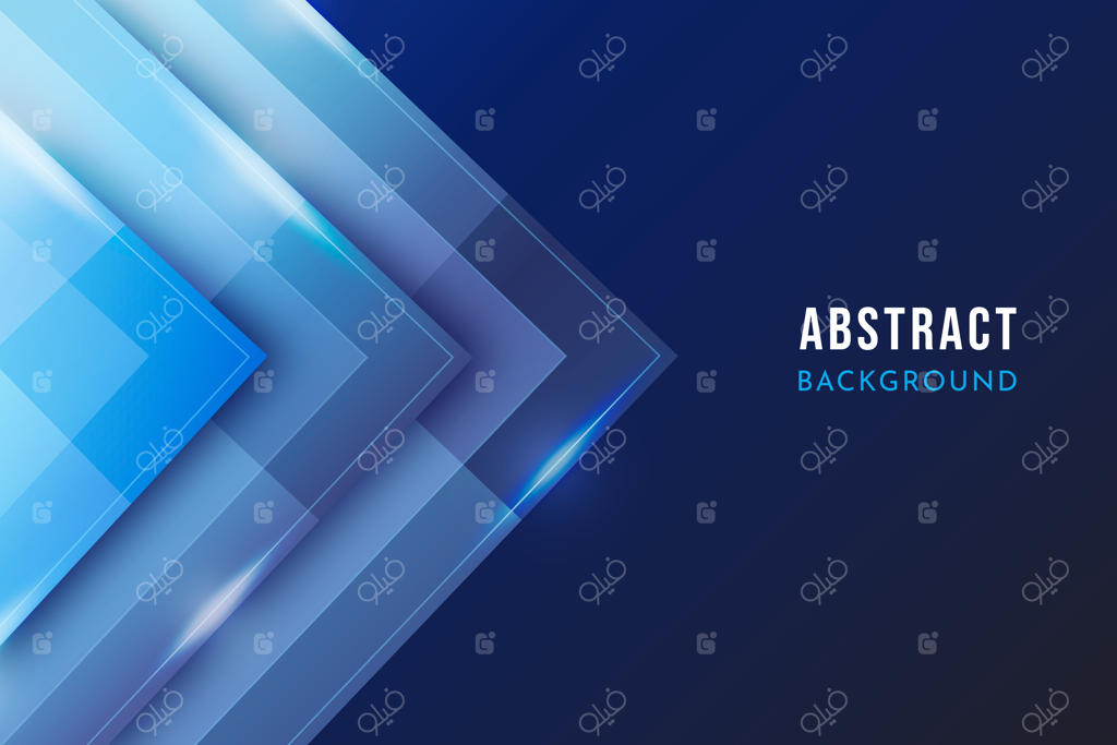 پس‌زمینه گرادینت آبی