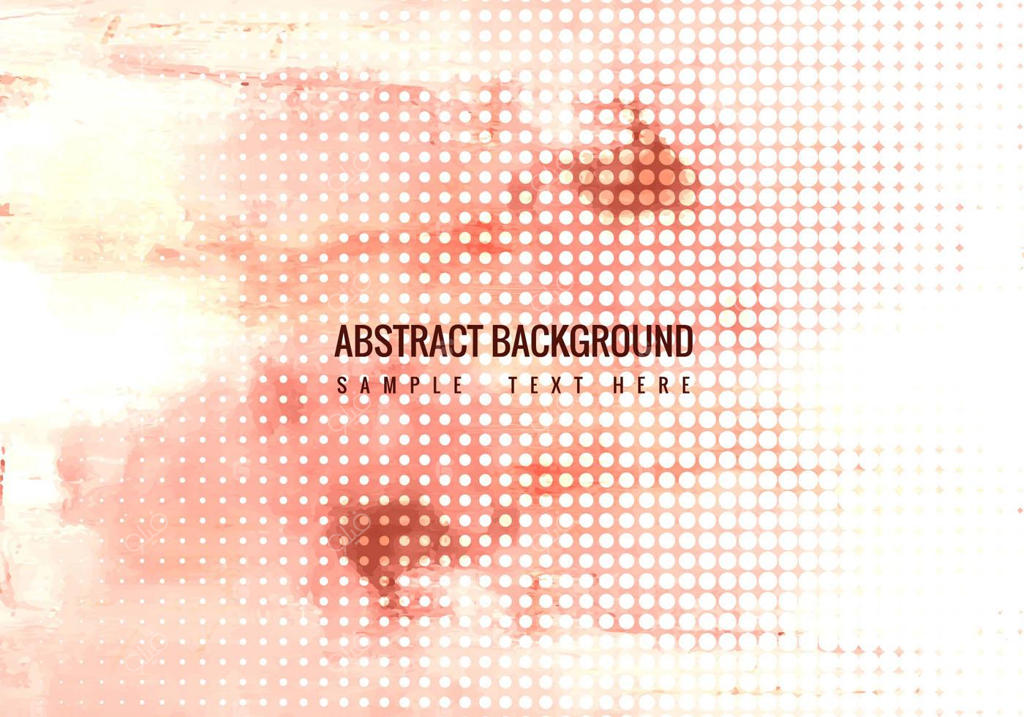 پس زمینه وکتور مدرن با آبرنگ و هافتون رایگان