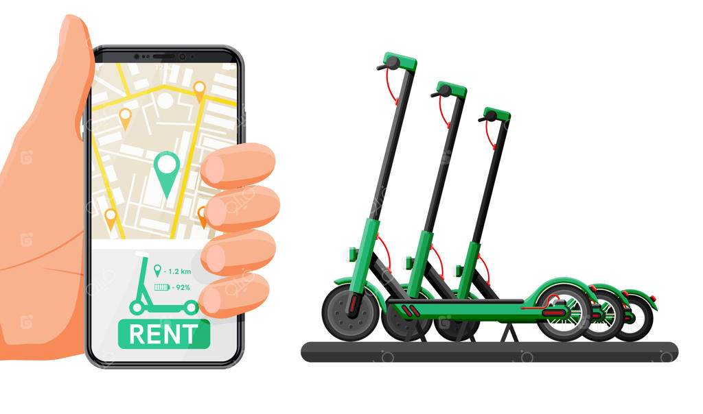 ایده اجاره اسکوتر برقی