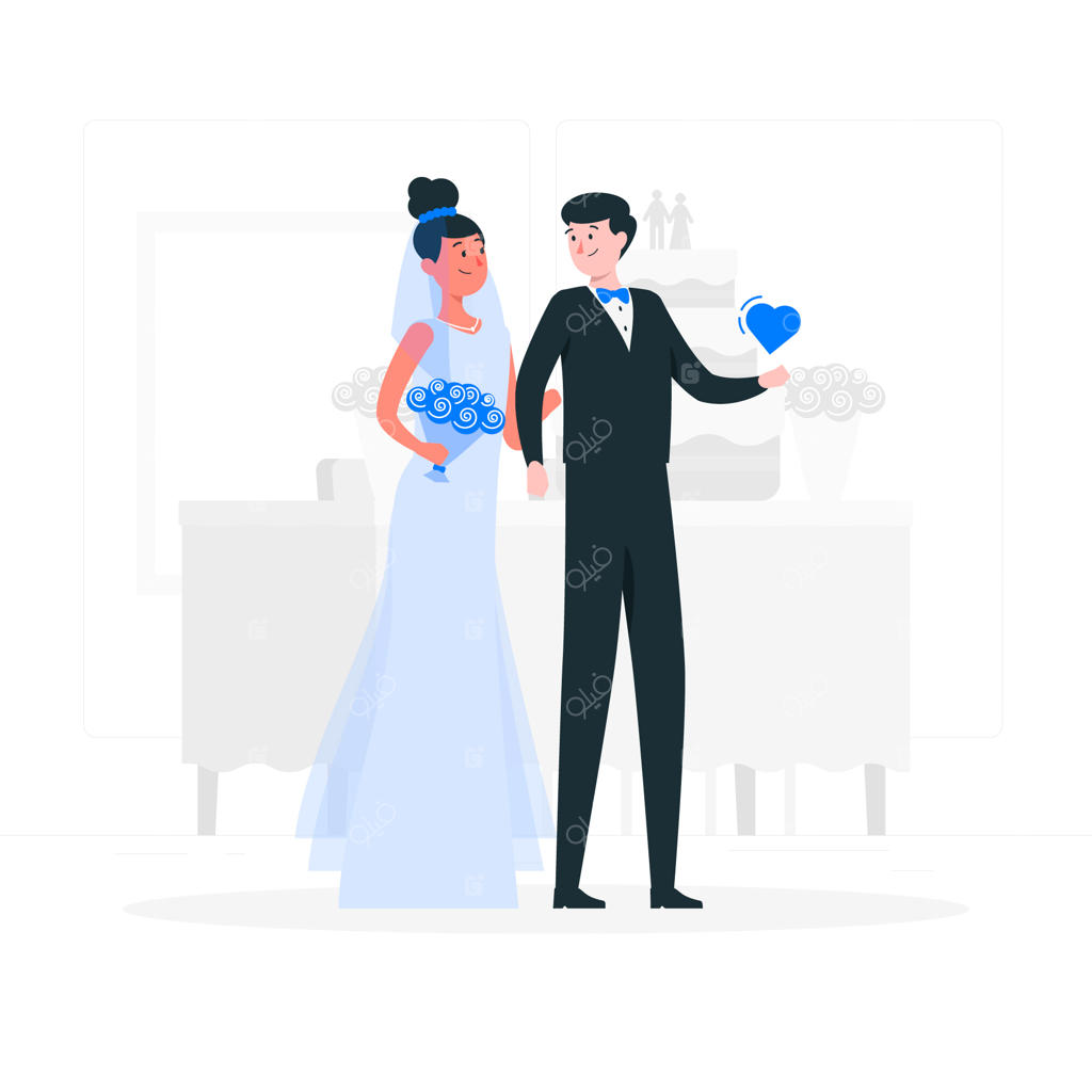 تصویرسازی مفهومی عروسی