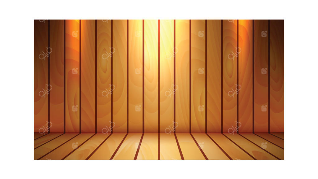 پس‌زمینه‌ای با بافت چوبی و سکوی نمایش برای نمایش محصولات شما.