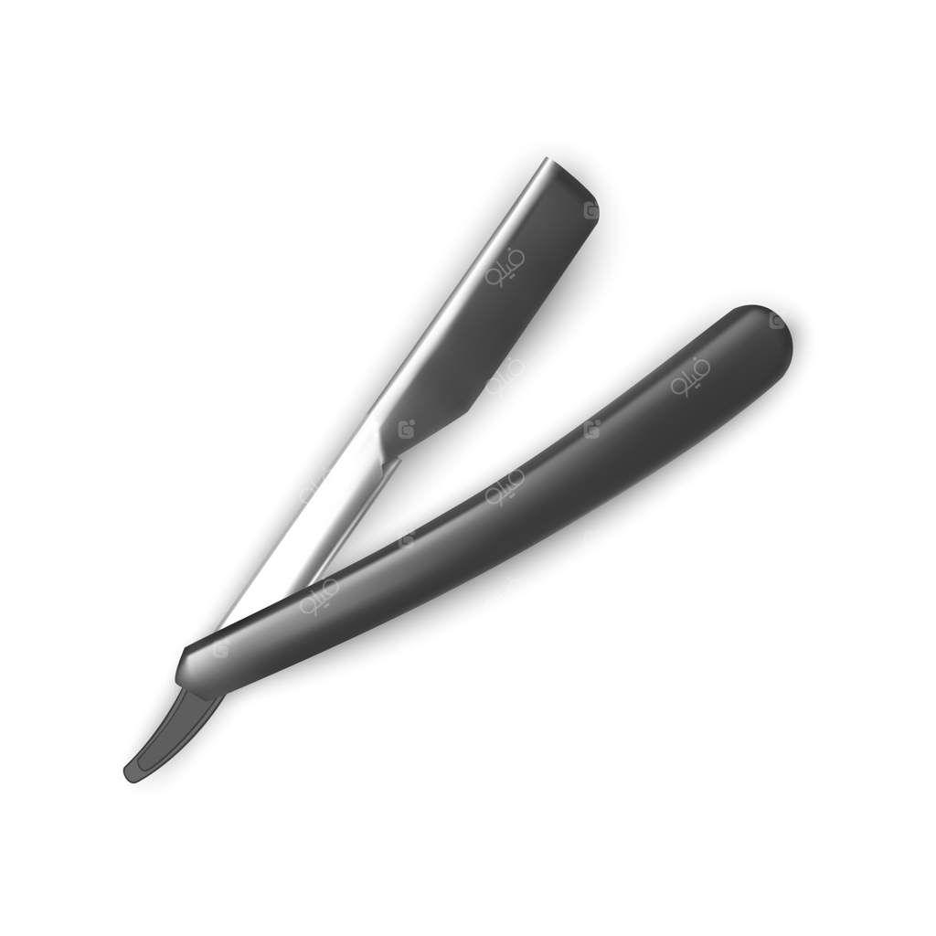 لوازم بهداشتی مردانه - تیغ سنتی. تصویر تیغ سنتی.