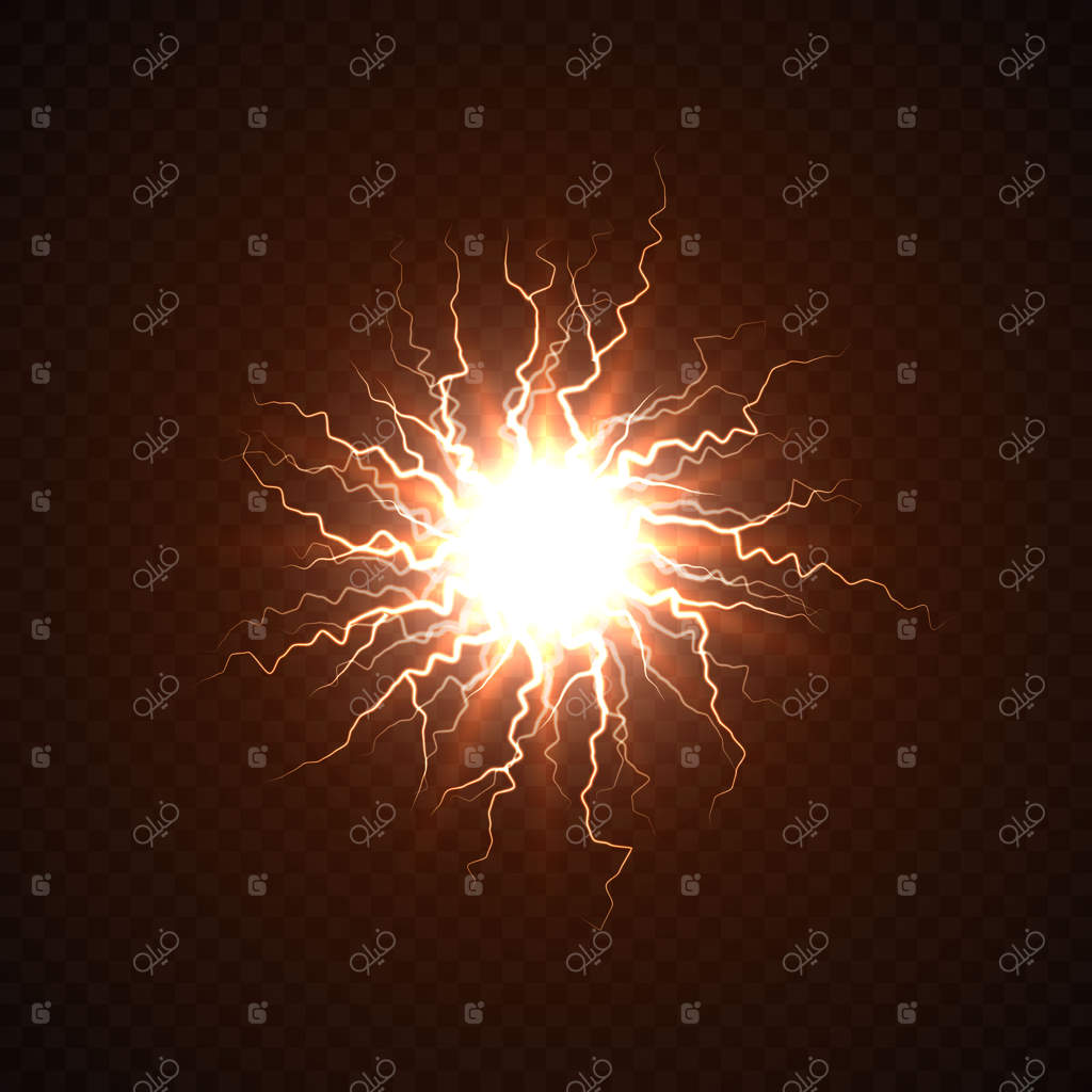 گوی الکتریکی با جلوه رعد و برق