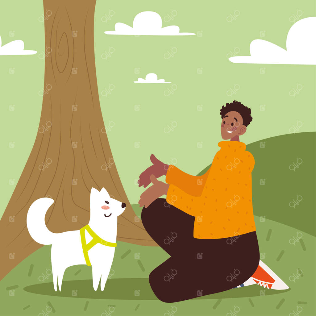 جوانی با سگ