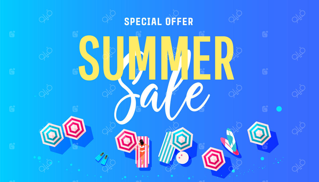 بنر سفر: تخفیف‌های ویژه با استخر بزرگ برای مسافران تابستانی