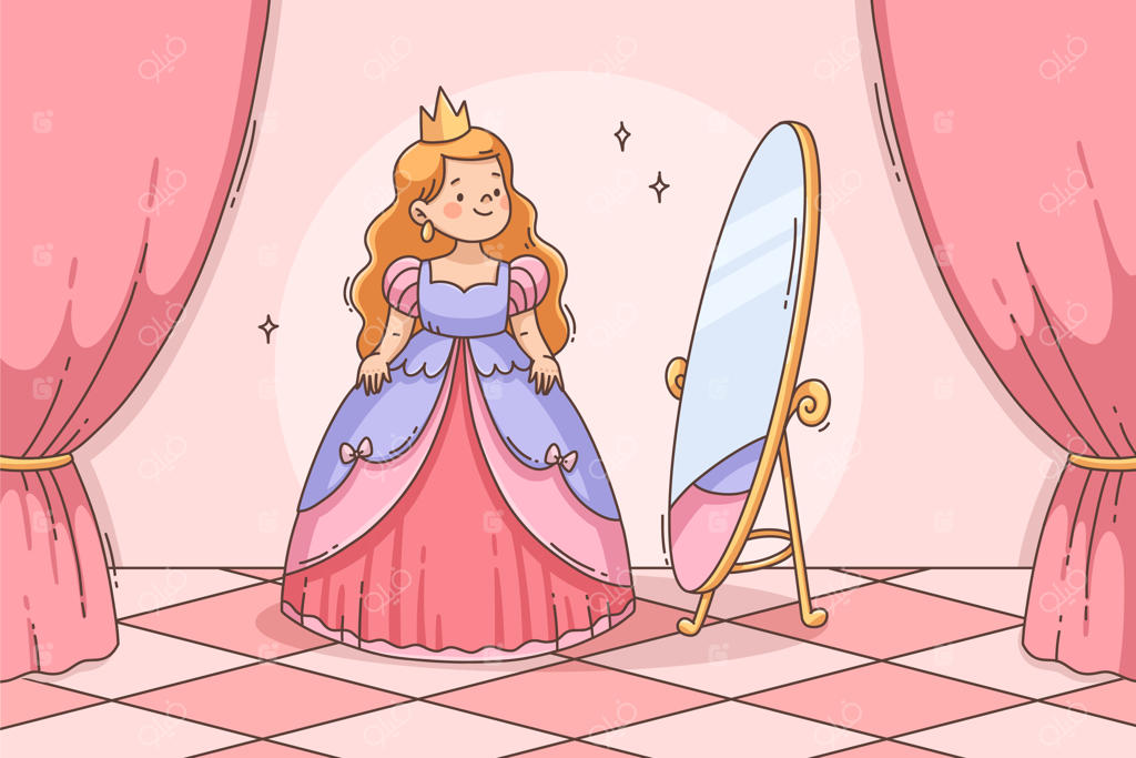 زمینه دست‌کشیده پرنسس