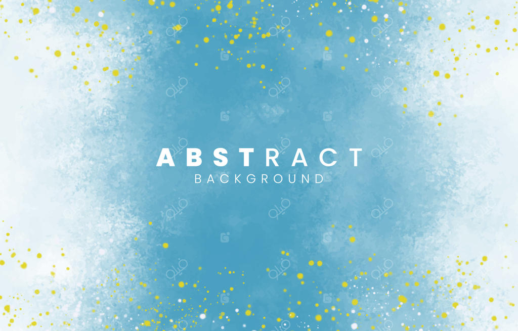 آبرنگ رنگارنگ و انتزاعی برای پس‌زمینه.