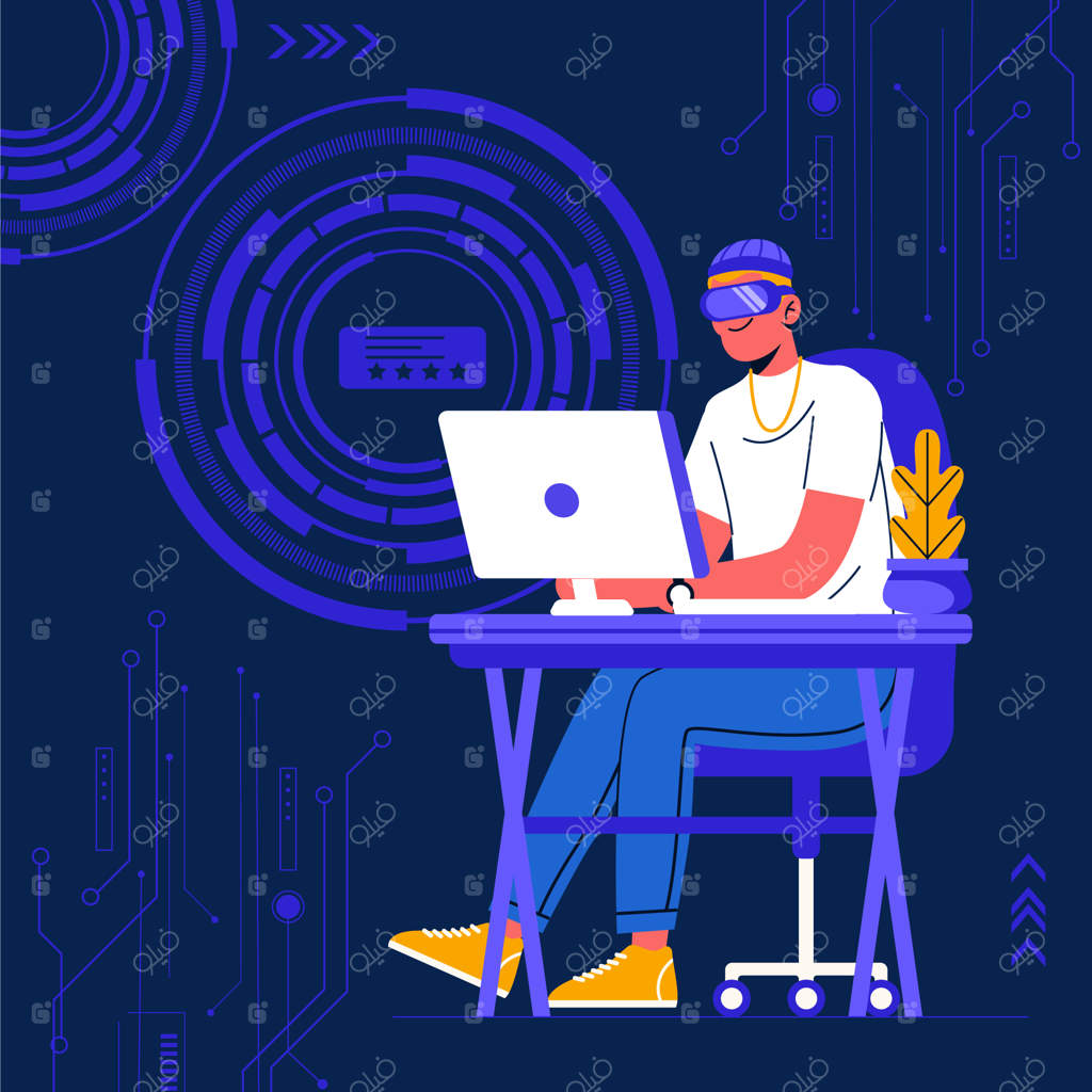 تصویرسازی دستی فناوری