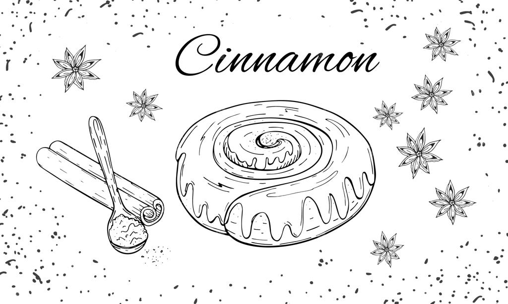 مجموعه نانوایی دست‌ساز همراه با رول دارچینی