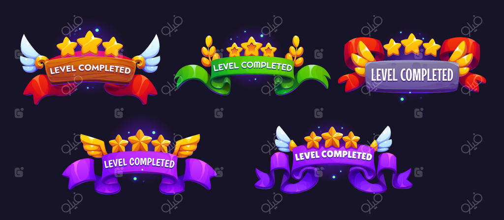 ارتقاء و تکمیل نشان‌های دارایی بازی با ستاره‌ها