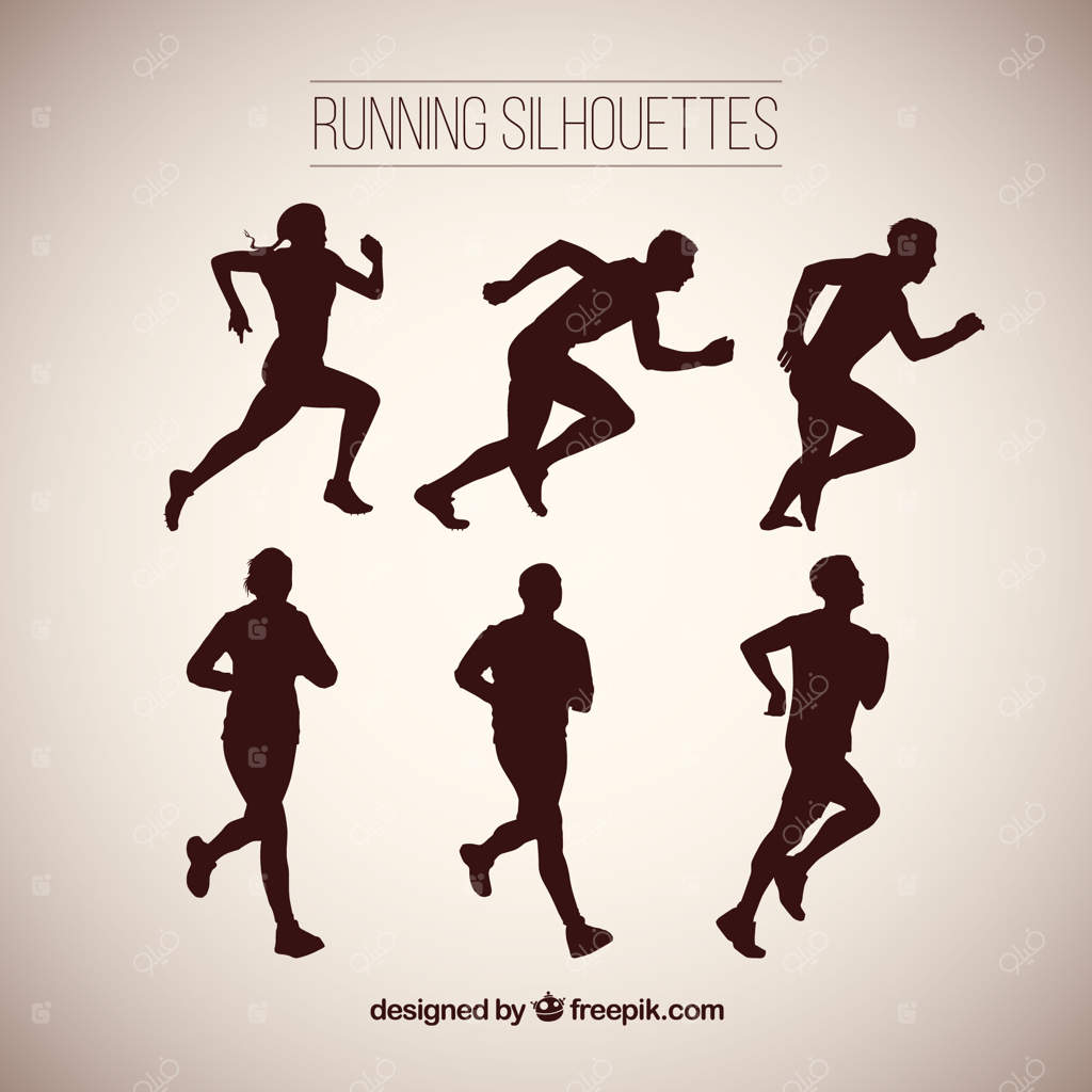 دسته‌ای بزرگ از سایه‌ها در حال دویدن