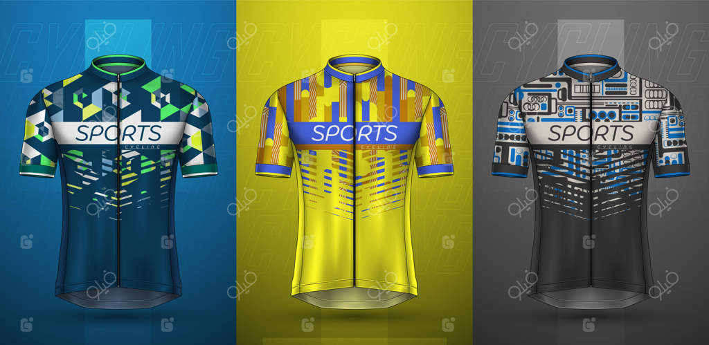 مجموعه لوکس پیراهن‌های دوچرخه‌سواری