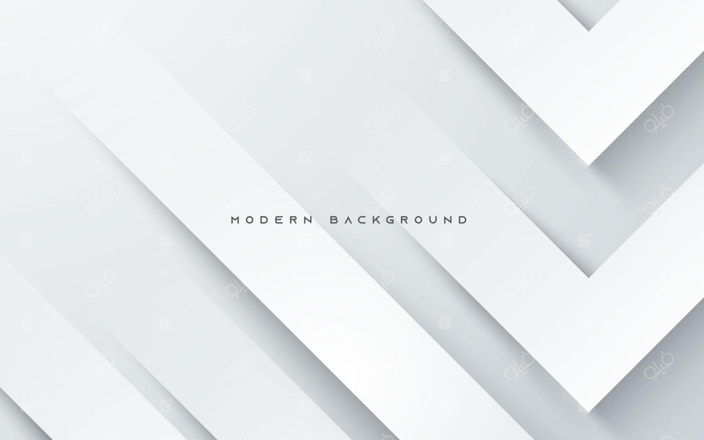 پس‌زمینه‌ی ابعاد سفید پویا و انتزاعی