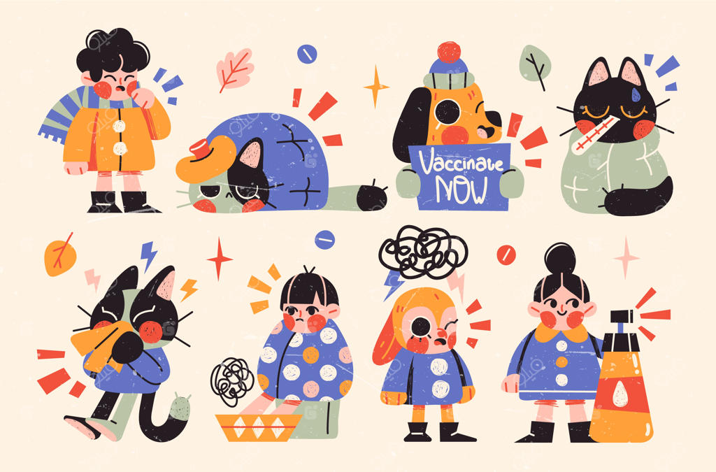 بیماری ویروسی یا آنفولانزا: مردان و زنان جوان مبتلا به ویروس شدند