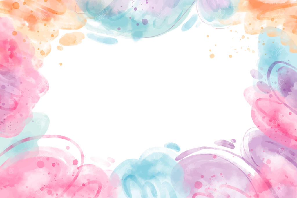 والپیپر آبرنگی انتزاعی نقاشی شده با دست