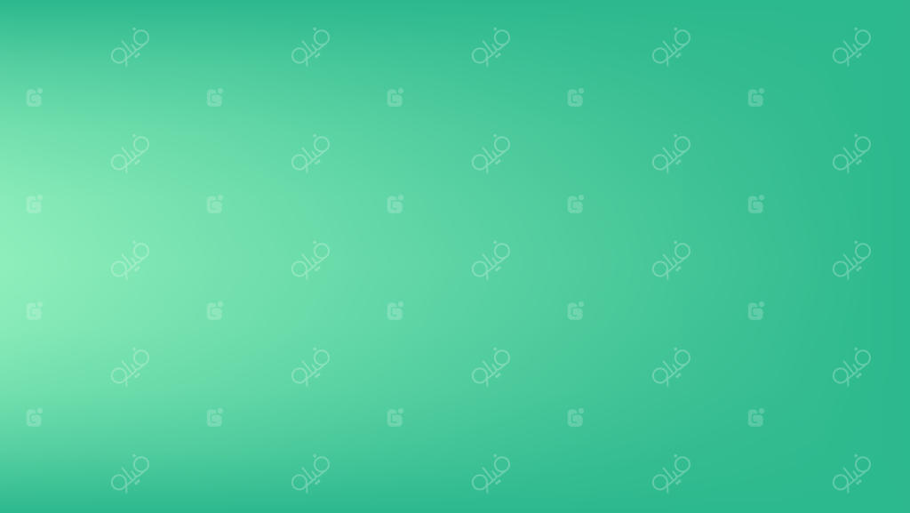 پشت‌زمینه با گرادینت نرم و محو رنگ سبز و افکت نور برای طراحی گرافیکی مدرن و بنر سایت