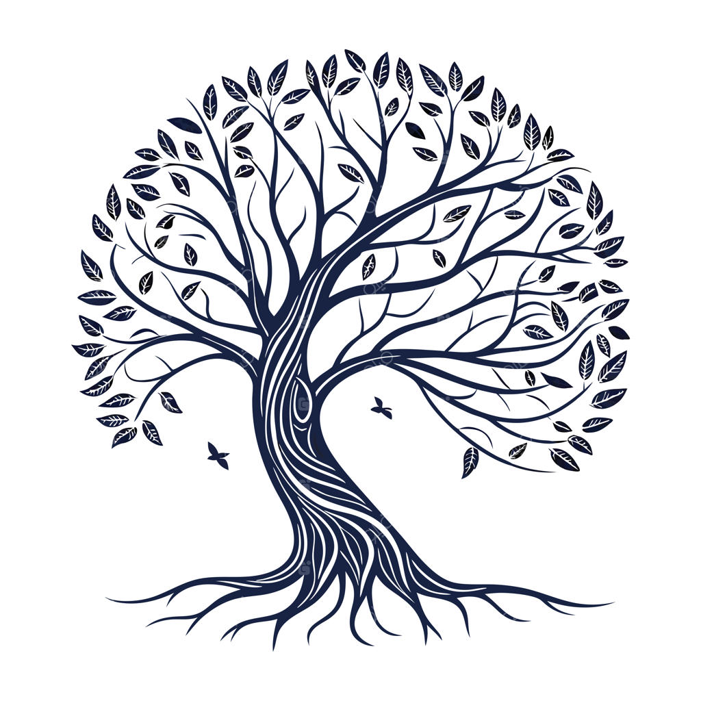 طرح وکتور درخت زندگی