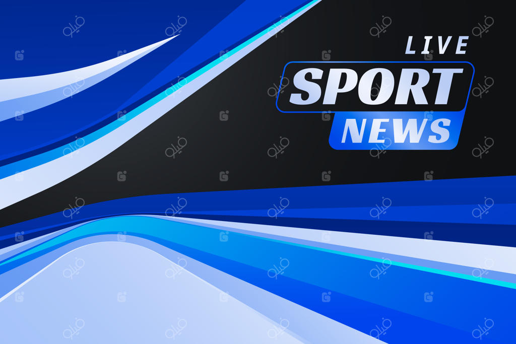 پس‌زمینه خبری ورزشی گرادیانتی