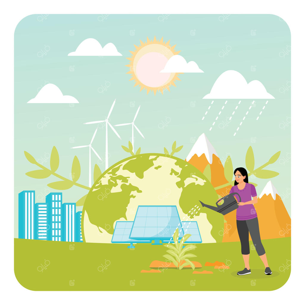 روز جهانی محیط زیست: روش‌های پایدار انرژی با استفاده از پنل‌های خورشیدی و توربین‌های بادی