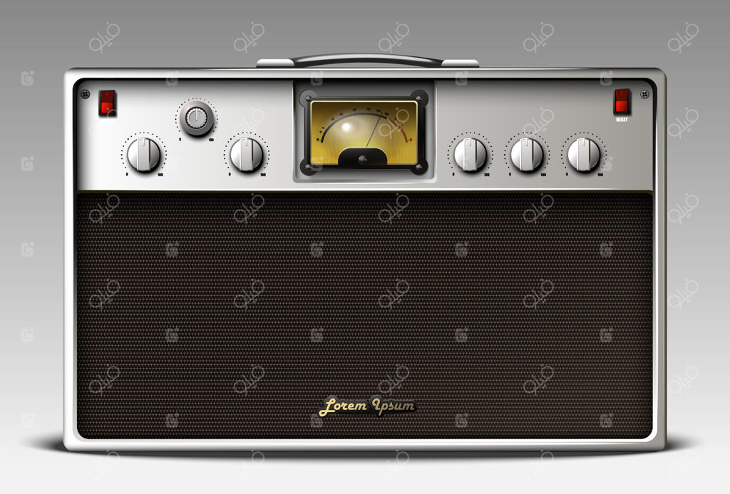 آمپلی‌فایر ترکیبی گیتار با صدای طبیعی و واقعی.