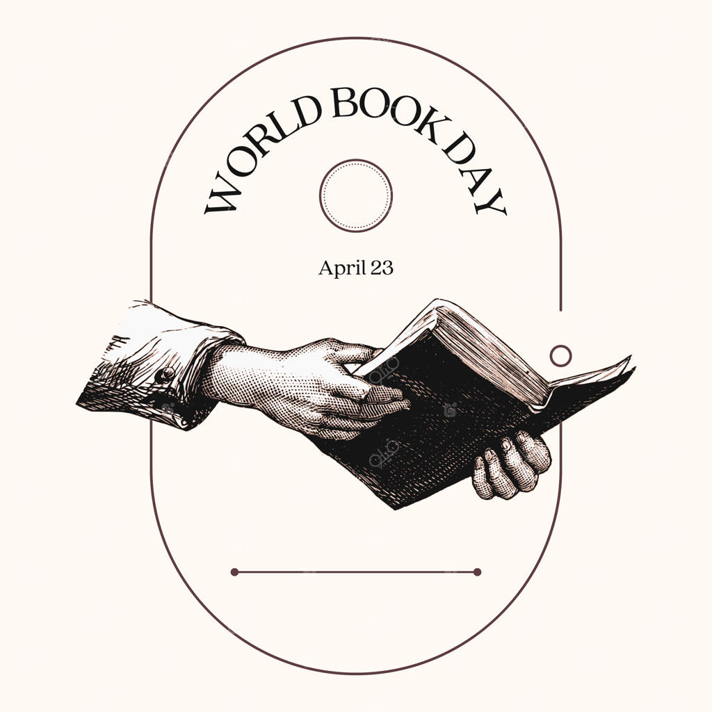 وکتور رایگان به سبک مینیمالیستی برای روز جهانی کتاب