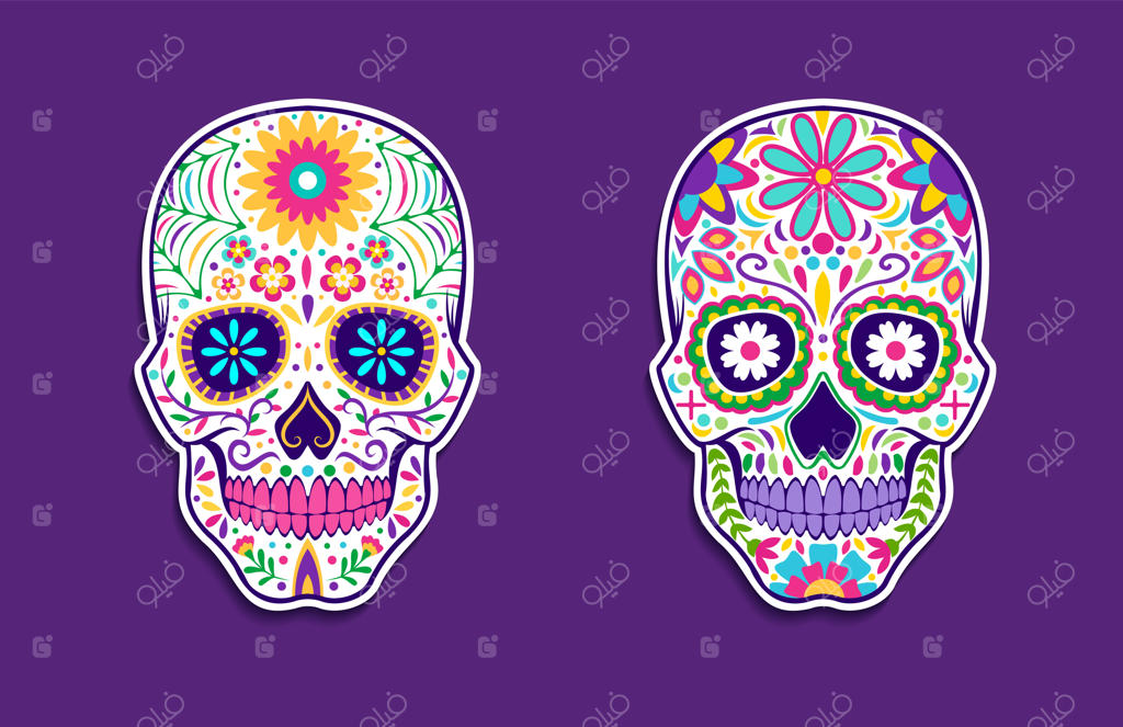 قالب پس‌زمینه روز مردگان