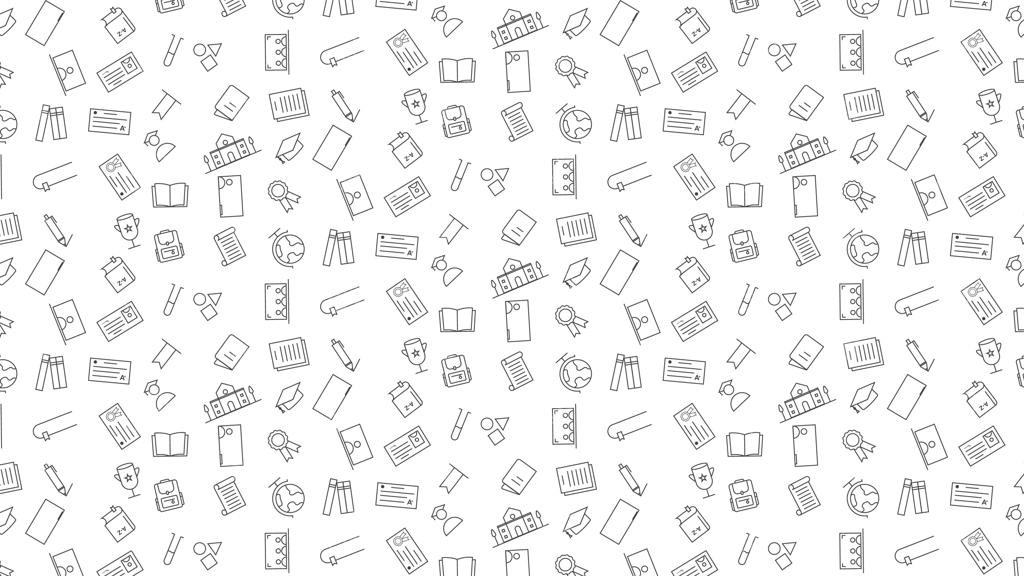 الگوی بدون درز خطی با موضوع بازگشت به مدرسه و آموزش