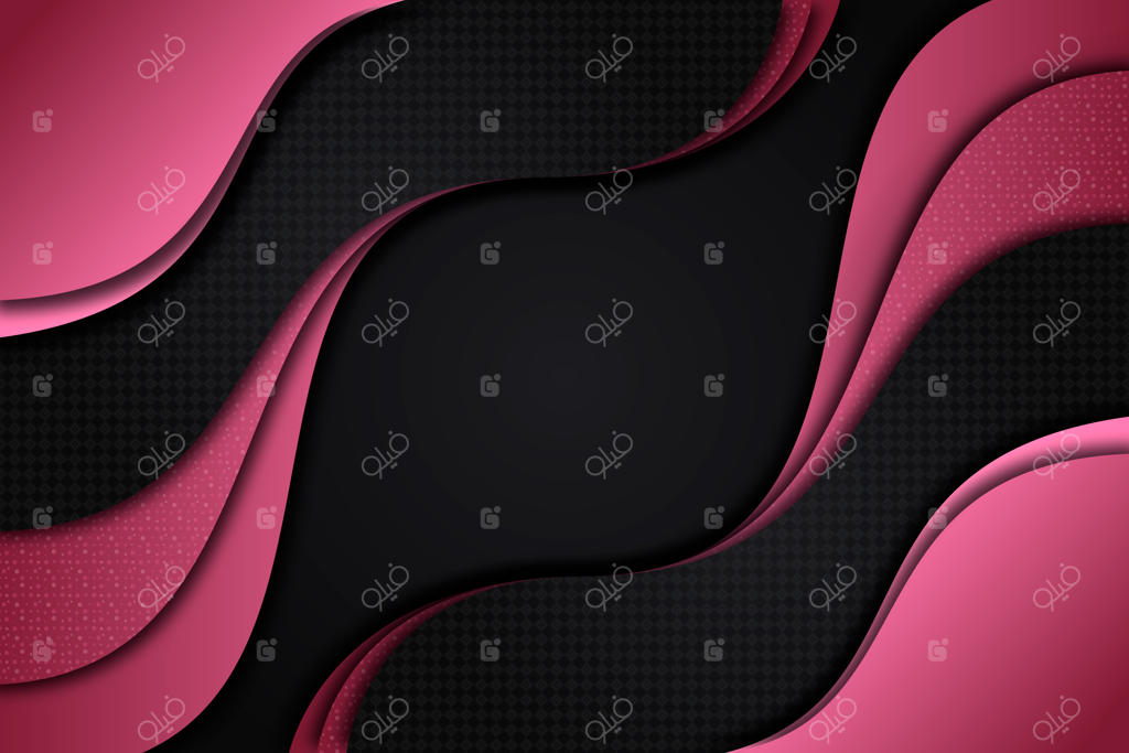 پس‌زمینه گرادینت مشکی و رزگلد