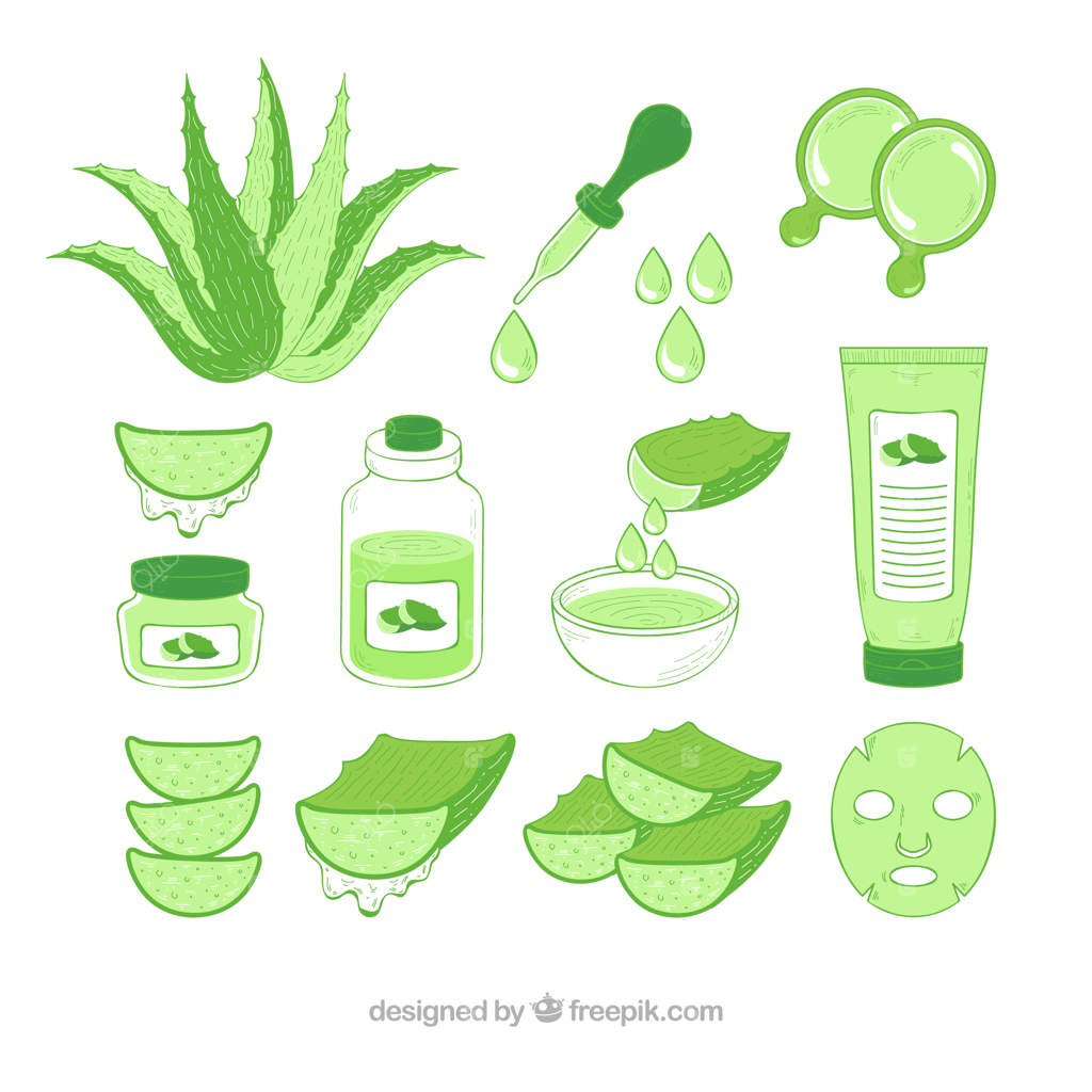 مجموعه‌ای از لوازم آرایشی دست‌ساز