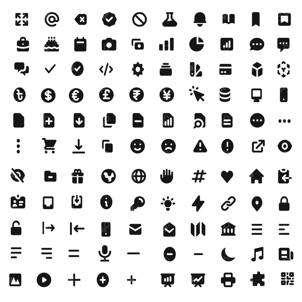 مجموعه آیکون‌های متنوع