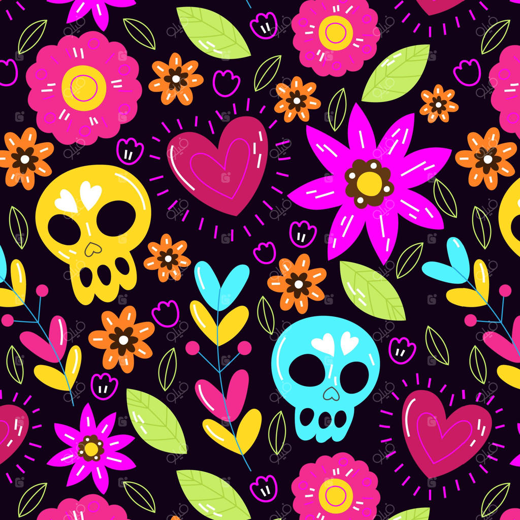 طرح دست‌کشیده روز مردگان