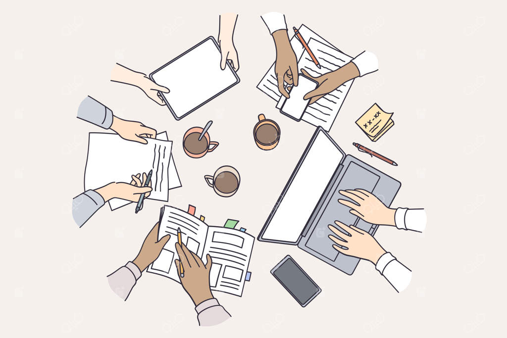 مفهوم همفکری و فناوری در کار تیمی