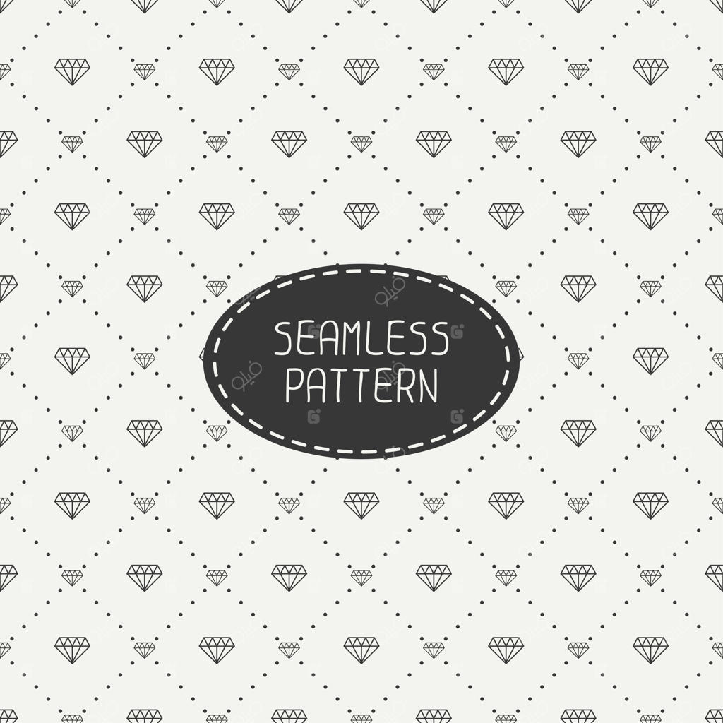 الگوی یکپارچه با طرح لوزی.