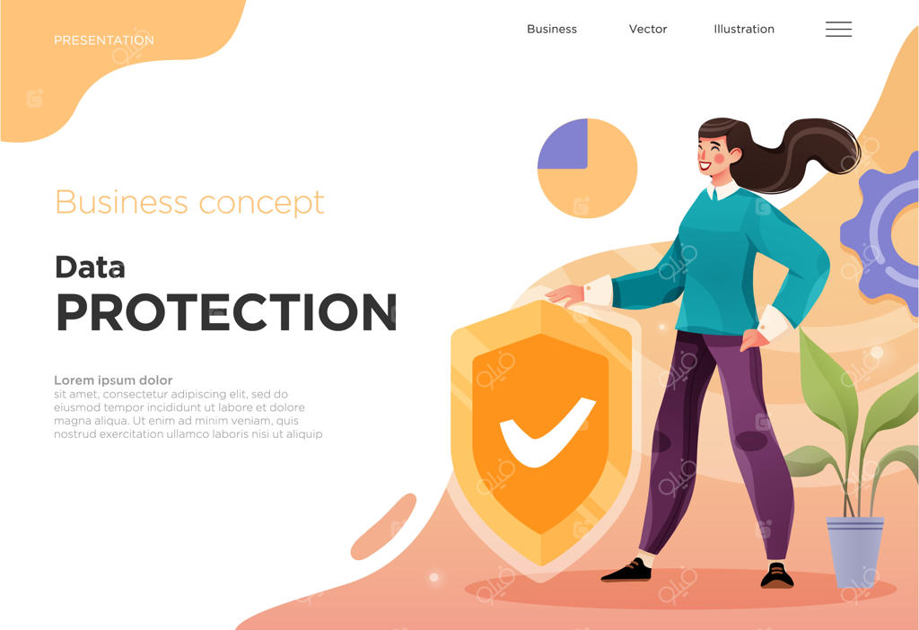 قالب‌های اسلاید پرزنتیشن یا صفحات لندینگ برای وب‌سایت‌ها یا اپلیکیشن‌ها: تصویرسازی‌های مفاهیم کسب‌وکار