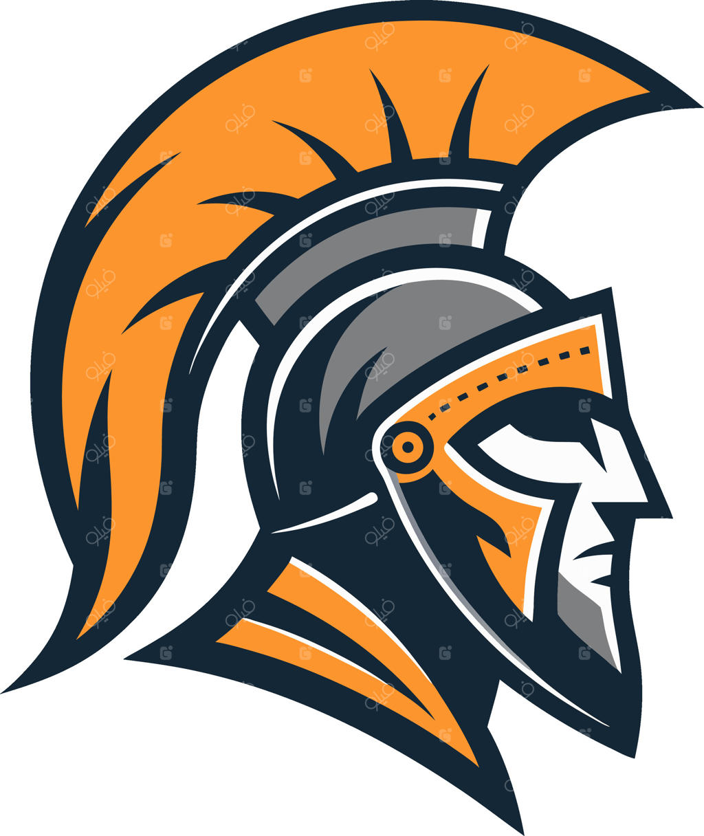 طرح کلاه‌خود جنگجوی اسپارتان برای برندسازی تیم‌های ورزشی و تاتو