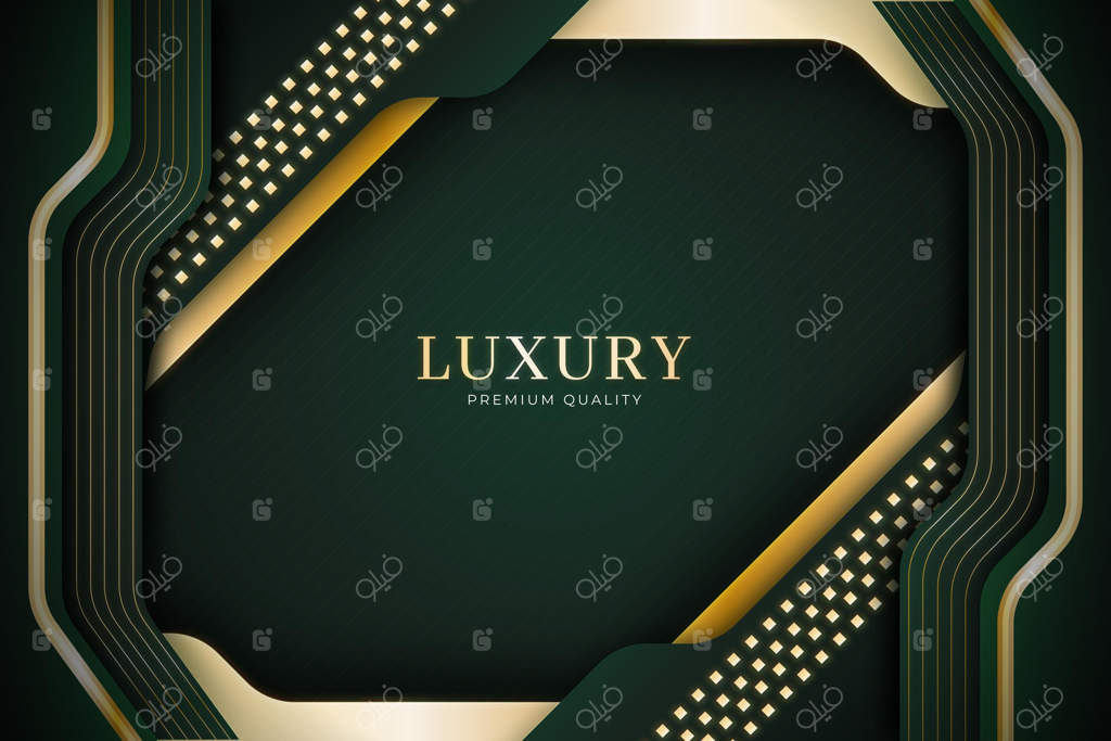 زمینه لوکس با طرح کاغذی