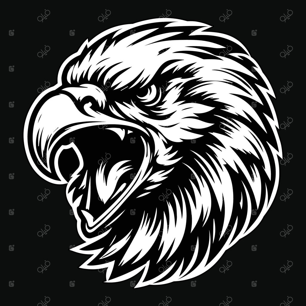 مجموعه طراحی دست کشیده سر جمجمه بز: هنر تاریک با سبک هاشور و زوایای مختلف